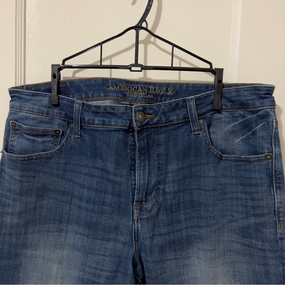 American Eagle Blue Bootcut Jeans - Picture 4 of 6